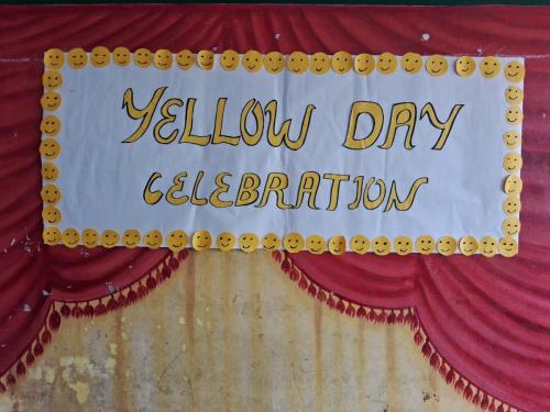 Yellow Day Celebration