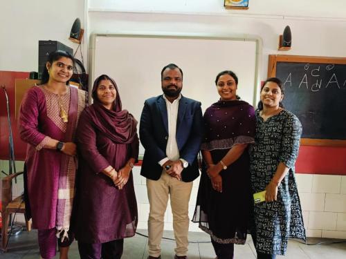 A glimpse into our dedicated teachers enhancing their skills through dynamic training programs.